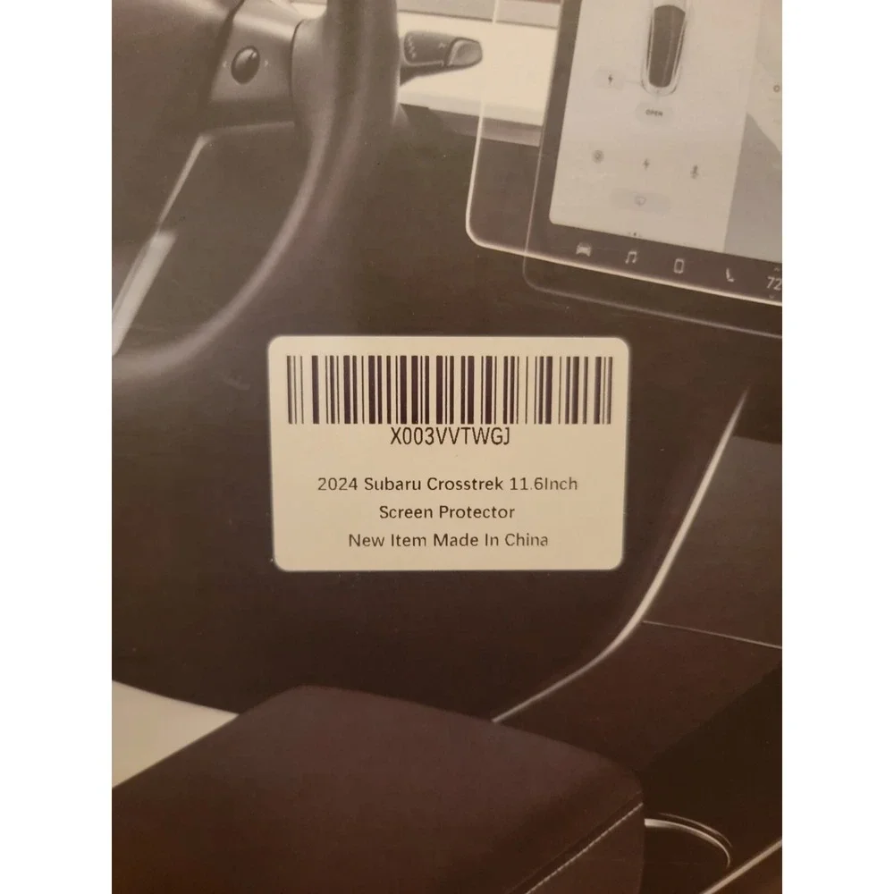 Touch Screen Protector Glass 11.6-inch For 2024 Subaru Crosstrek‎